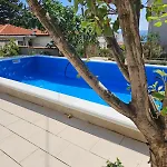 Lägenhet With Heated Outdoor Swimming Pool 9x4m Selce