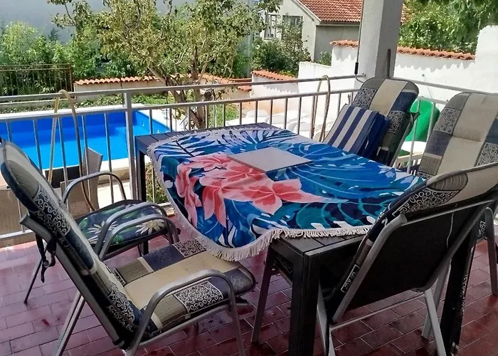 Apartments With Heated Outdoor Swimming Pool 9X4M